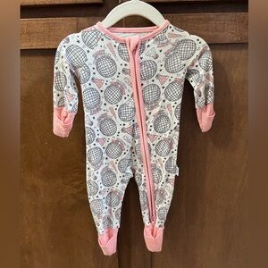 Dream Big Little Co Romper in Disco Dreamzzz